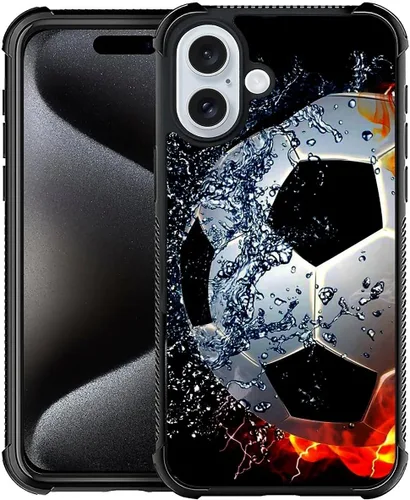 Vista 94 de CARLOCA Funda compatible con iPhone 15, increíble patrón de luz espacial nebulosa para niñas y niños, ultra protección, a prueba de golpes