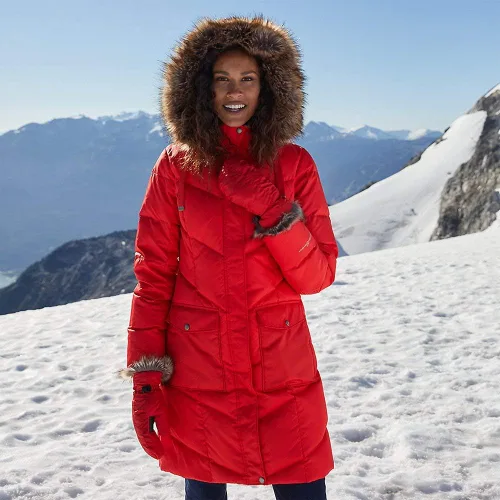 Vista 6 de Eddie Bauer Parka Cascadian de plumón para mujer