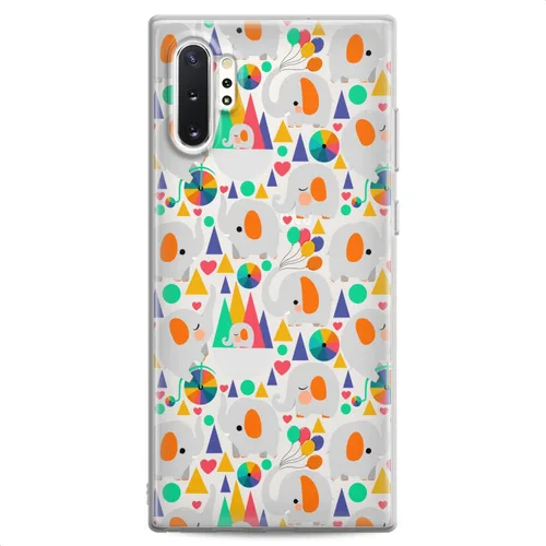 Vista 12 de Funda compatible con Samsung S23 S22 Plus S21 FE Ultra S20+ S10 Note 20 5G S10e S9 Lily Clear Flexible Waterlily Lotus Slim Fit Design Silicona Koi