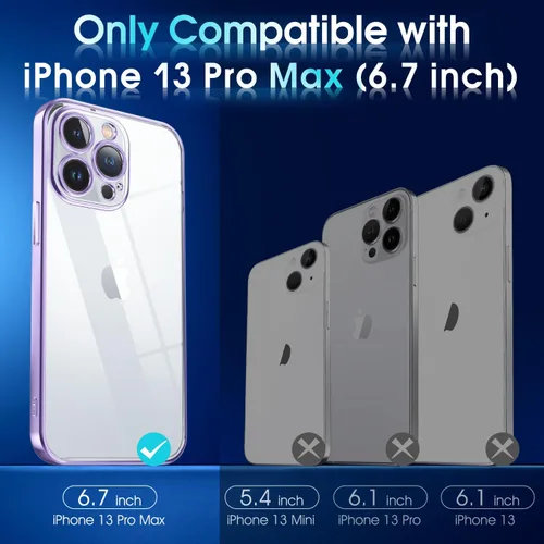 Vista 804 de Supdeal Funda cristalina transparente para iPhone 11, [No se amarillea] [Protección de la cámara] [Probado contra caídas de grado militar] Funda