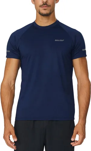 Vista 6 de baleaf Camisetas deportivas de manga corta para hombre de secado rápido