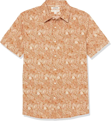 Vista 6 de Goodthreads Camisa de popelina elástica de manga corta para hombre