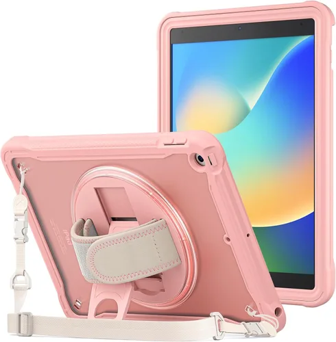 Vista 12 de ProCase Funda Resistente para iPad de 9ª/8ª/7ª Generación de 10.2 Pulgadas 2021/2020/2019 Funda, Cubierta Resistente de Servicio Pesado a Prueba