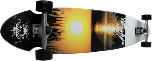 Vista 2 de Moose Krown Kicktail Longboard Completo