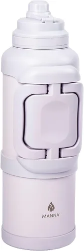 Vista 12 de Manna Titan - Jarra de acero inoxidable con aislamiento al vacío, 4 litros, recubrimiento en polvo negro