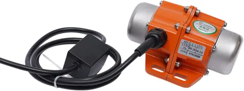 Vista 3 de Motor de vibración vibrador concreto, 30W monofásico CA 110V 3600rpm Caja de aleación de aluminio Motor vibratorio eléctrico para mesa de coctelera