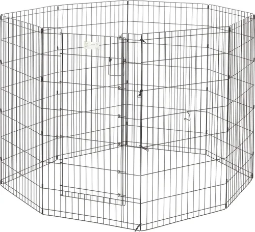 Vista 5 de MidWest Homes for Pets MaxxLock Jaula para ejercicios para mascotas, 24 - pulgadas