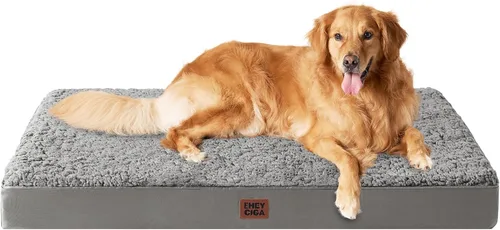 Vista 33 de EHEYCIGA Camas ortopédicas para perros, cama para perros con funda extraíble lavable, todos los tamaños de perros