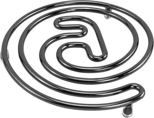 Vista 15 de Salvamanteles Spectrum Diversified Eat, Protector Pequeño de Mesa de Comedor de Acero Resistente al Calor, Almohadilla Térmica de Metal Resistente