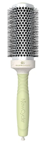 Vista 8 de Olivia Garden NewCycle Round Thermal Hair Brush (not Electrical) with Ceramic Barrel, Ionic Technology and Made from 100% Recycled