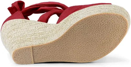 Vista 6 de Allegra K Alpargatas con cordones para mujer