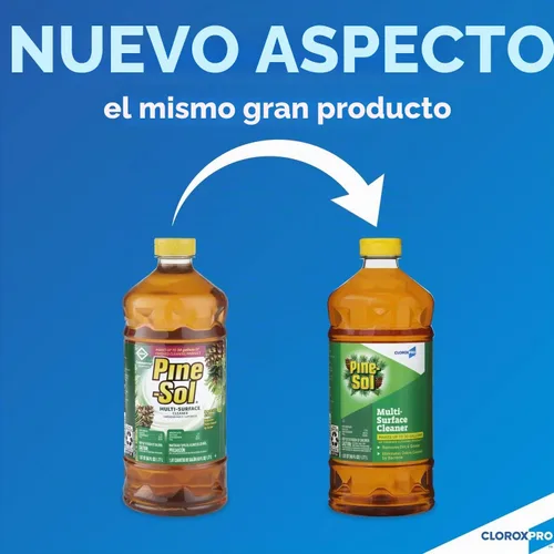 Vista 2 de CloroxPro Pine-Sol - Limpiador multisuperficie, pino original, 60 onzas líquidas (el paquete puede variar)