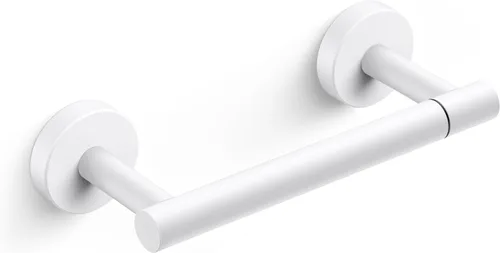 Vista 17 de Day Moon™ Soporte de papel higiénico de níquel cepillado - Soporte de rollo moderno para montaje en pared para baño
