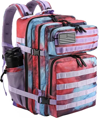 Vista 11 de LHI Mochila Táctica Militar para Hombres y Mujeres 45L Ejército 3 Días Mochila de Asalto Bolsa Mochila Grande con Sistema Molle