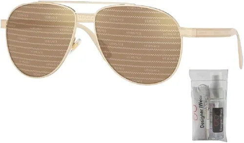 Vista 2 de Versace VE2209 Phantos Sunglasses For Men BUNDLE with Designer iWear Complimentary Eyewear Care Kit