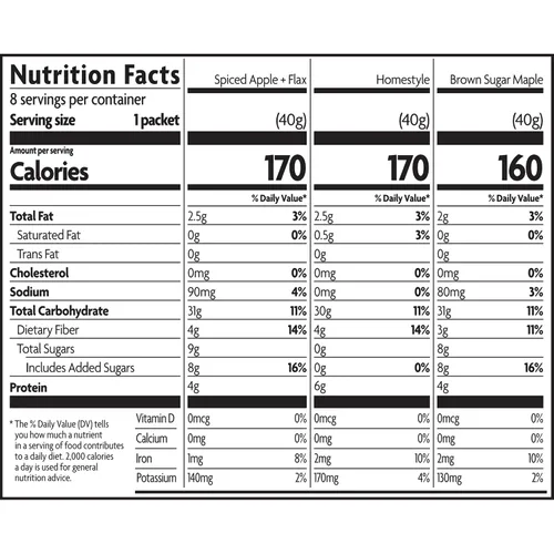 Vista 7 de Nature's Path - Paquete de variedad de avena orgánica, 11.3 oz (Paquete de 6), sin gluten, sin transgénicos