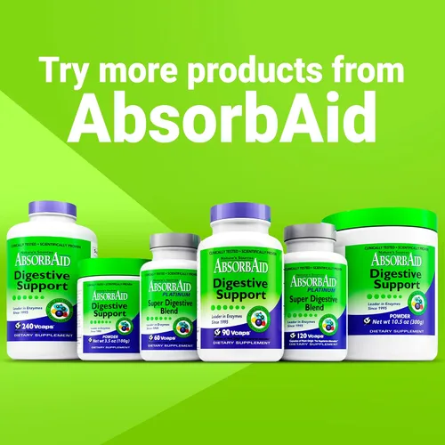 Vista 9 de Nature's Sources AbsorbAid - Soporte digestivo - 90 Vcaps