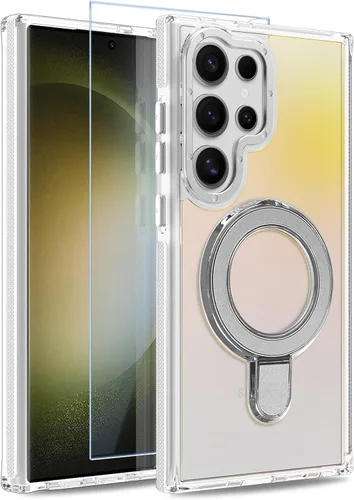 Vista 77 de Funda magnética para Google Pixel 10 Pro XL [compatible con Magsafe] [bonito diseño fluorescente de moda] a prueba de golpes, delgada, translúcida