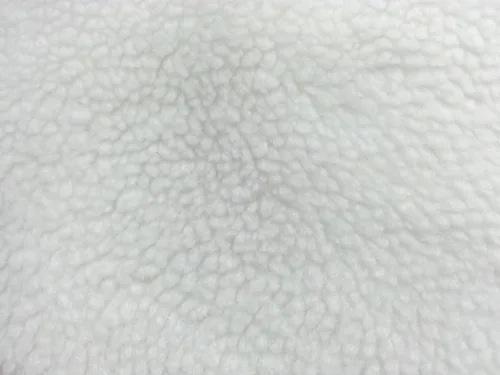 Vista 4 de Sherpa de lana pesada en MARRÓN por SY Fabrics