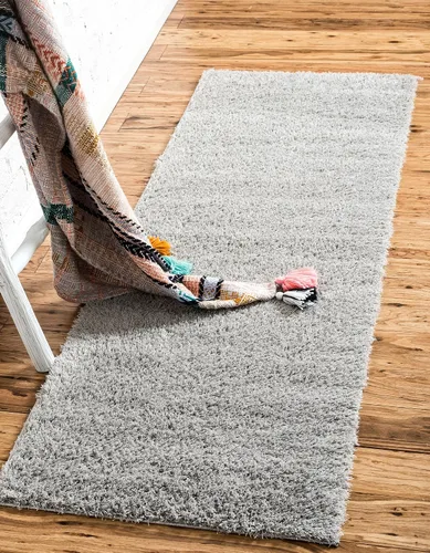 Vista 28 de Unique Loom Studio Colección Solid Shag - Alfombra Urbana Moderna Super Suave y de Felpa