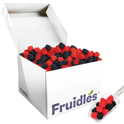 Vista 15 de Fruidles Sour Flowers Gummy Candy, deliciosas gomitas de sabores de frutas recubiertas de azúcar (1 libra)