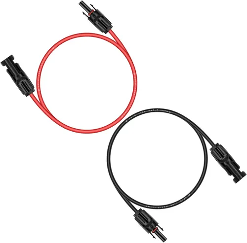 Vista 11 de iGreely - Cable de extensión solar de 10 pies y 10 AWG con conector macho y hembra de panel solar, adaptador de panel solar