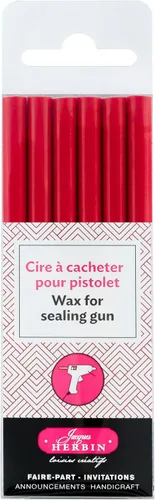 Vista 14 de Herbin 35878T - Juego de 6 varillas de cera especiales para pistolas de color berenjena