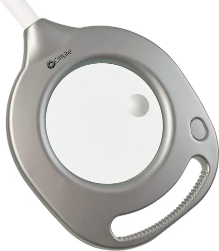 Vista 4 de OttLite – Lámparas para mesa y piso, con lupa, 2 en 1, ledes, 43828C, 15.00watts