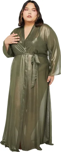 Vista 2 de Savage X womens Going Platinum Long Robe