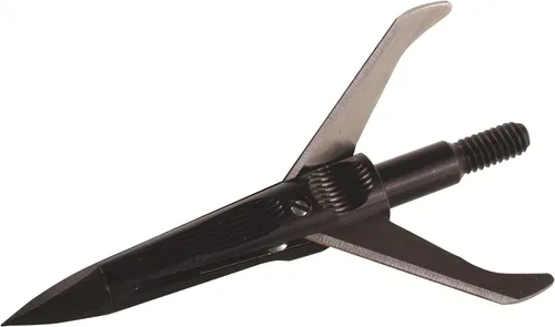 Vista 8 de New Archery Products Spitfire - Cabezal mecánico de tiro con arco de 3 palas y precisión de despliegue frontal, duradero, paquete de 3 y 4