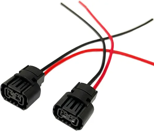 Vista 6 de x xotic tech H4 9003 HB2 Arnés de cable de servicio pesado hembra conector de extensión de coleta H4 a 3 pines adaptador para luz antiniebla, etc. 2