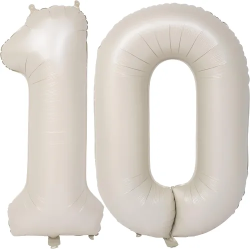 Vista 140 de Globos de 40 pulgadas con números de caramelo, papel de aluminio de helio, globos de látex de Mylar para fiesta de cumpleaños, decoración digital 0