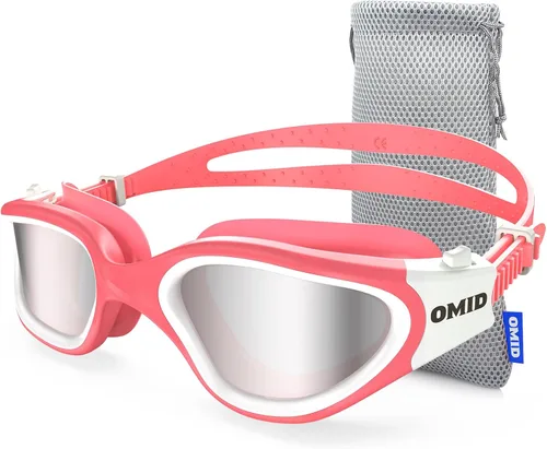 Vista 26 de OMID - Gafas de natación polarizadas P2, gafas antivaho para natación para hombres y mujeres adultas
