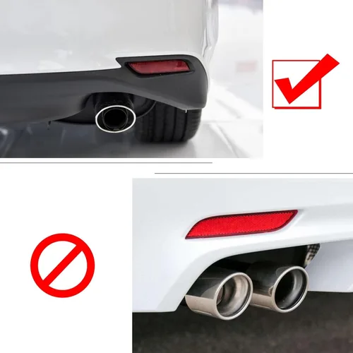 Vista 3 de Xotic Tech - Kit combinado de luces antiniebla y luz trasera para parabrisas, marco de bisel de párpado, cromado, compatible con Toyota Camry