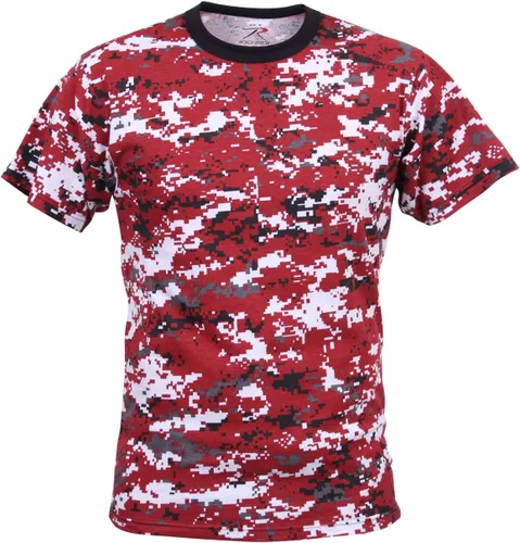 Vista 15 de Rothco Camo T-Shirt Uniforme de combate del desierto de 6