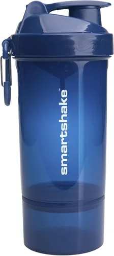 Vista 2 de Smartshake O2GO ONE - Botella mezcladora de proteínas de plástico de 27.1 fl oz, 27 onzas, tapa de rosca a prueba de fugas, sin BPA, unisex