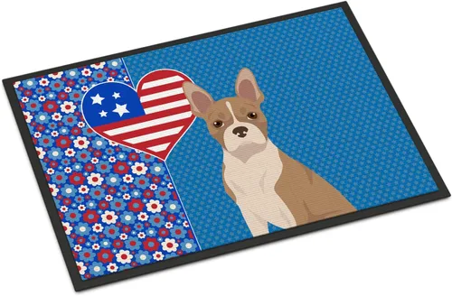 Vista 35 de Caroline's Treasures WDK5119JMAT Airedale Terrier USA - Tapete para interiores o exteriores, 24 x 36 pulgadas, tapete para puerta delantera