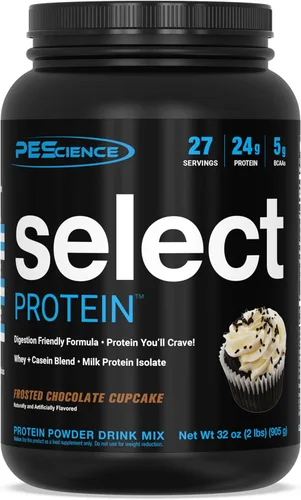Vista 23 de PEScience Select Protein Powder, mezcla de suero y caseína, proteína limpia en polvo para mujeres y hombres, baja en calorías, baja