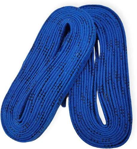 Vista 2 de zechy Cordones de hockey encerados – Hecho para patines – Hockey sobre hielo, patines de ruedas – Un par – Tamaños (72, 84, 96, 108, 120, 130)