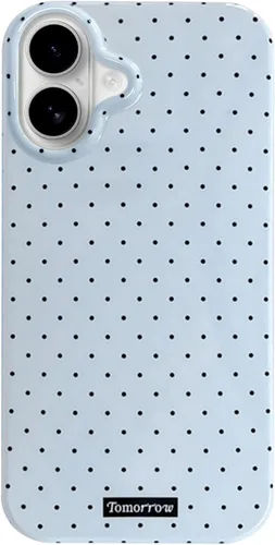 Vista 16 de inewateri Funda compatible con iPhone 11 con bonito diseño estético de lunares a la moda, fundas simples para TPU suave, funda de protección Negro
