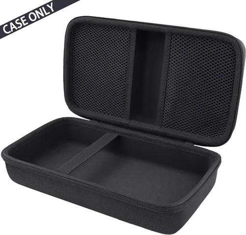 Vista 3 de khanka Estuche de almacenamiento para HALO Bolt Ultimate 2.0/HALO Bolt Air +1750 Arrancador de batería portátil para automóvil, solo estuche (negro)