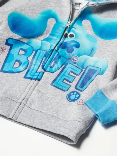 Vista 3 de Blue's Clues and You Sudadera con capucha para niños pequeños con cremallera