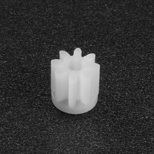 Vista 3 de uxcell Engranajes de plástico 8 dientes 082A engranajes de plástico engranajes helicoidales de engranajes de reducción para RC coche robot motor