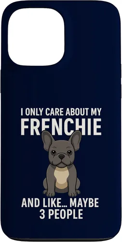 Vista 24 de I Care About My Frenchie & 3 People French Bulldog Owner Case for iPhone XR