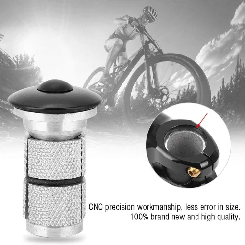 Vista 5 de VGEBY Enchufe para auriculares, tenedor de aleación de aluminio expandido de auriculares Top Key Expander para Mountain Road