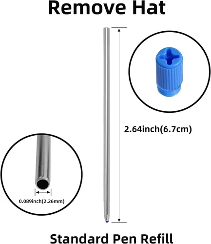 Vista 8 de YOUMI Bolígrafo multicolor 4 en 1 multifunción con carcasa de metal, lápiz mecánico de 0.020 in, bolígrafo rojo, bolígrafo azul y bolígrafo negro