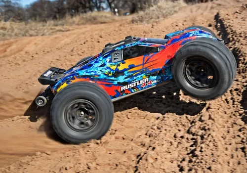 Vista 3 de Traxxas 6792 Sledgehammer - Ruedas negras premontadas de 2.8 pulgadas para automóviles a control remoto, par