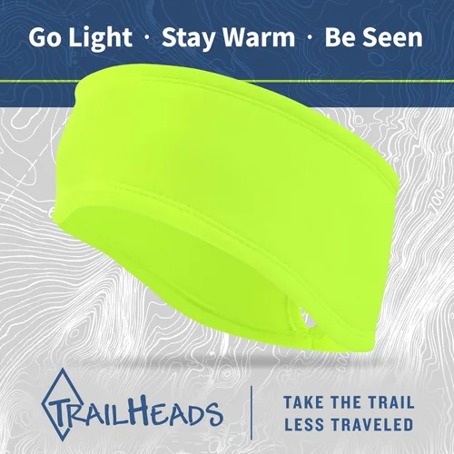 Vista 63 de TrailHeads - Diadema para mujer, diseño de cola de caballo, con banda para la oreja que absorbe la humedad, ideal para correr