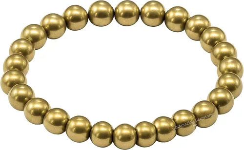 Vista 865 de Amazing Gemstone Crystal Bracelet for Women Men's Gifts - Protection Healing Crystal Bracelet - 8mm Gemstone Beaded Stretchable Bracelet Pulseras