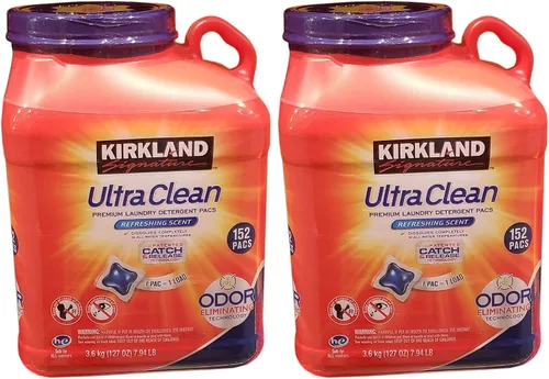 Vista 2 de Kirkland Detergente para ropa Signature Ultra Clean (paquete de 120)